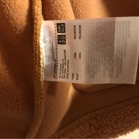 Uniqlo Camel Teddy Jacket - Picture 4 of 6